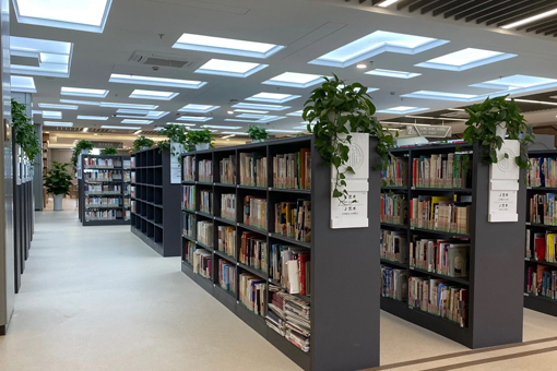 Progetto di illuminazione della biblioteca Anji nel novembre 2019